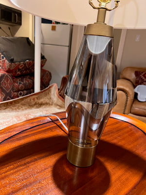 'Brooks Table Lamp' by Flow Decor, Made of Crystal (*retail $680)