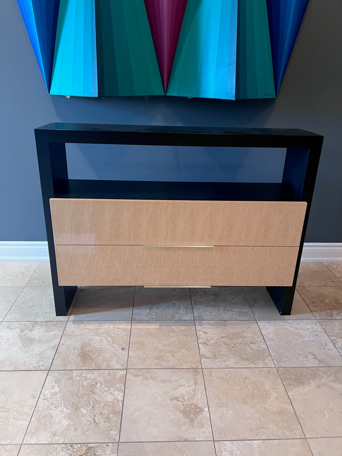 Designer Console/Hallway Table w/2 Drawers