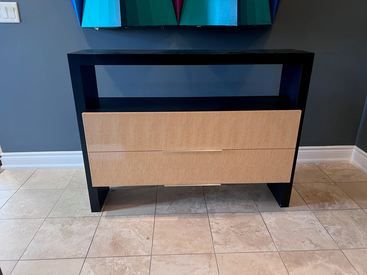 Designer Console/Hallway Table w/2 Drawers