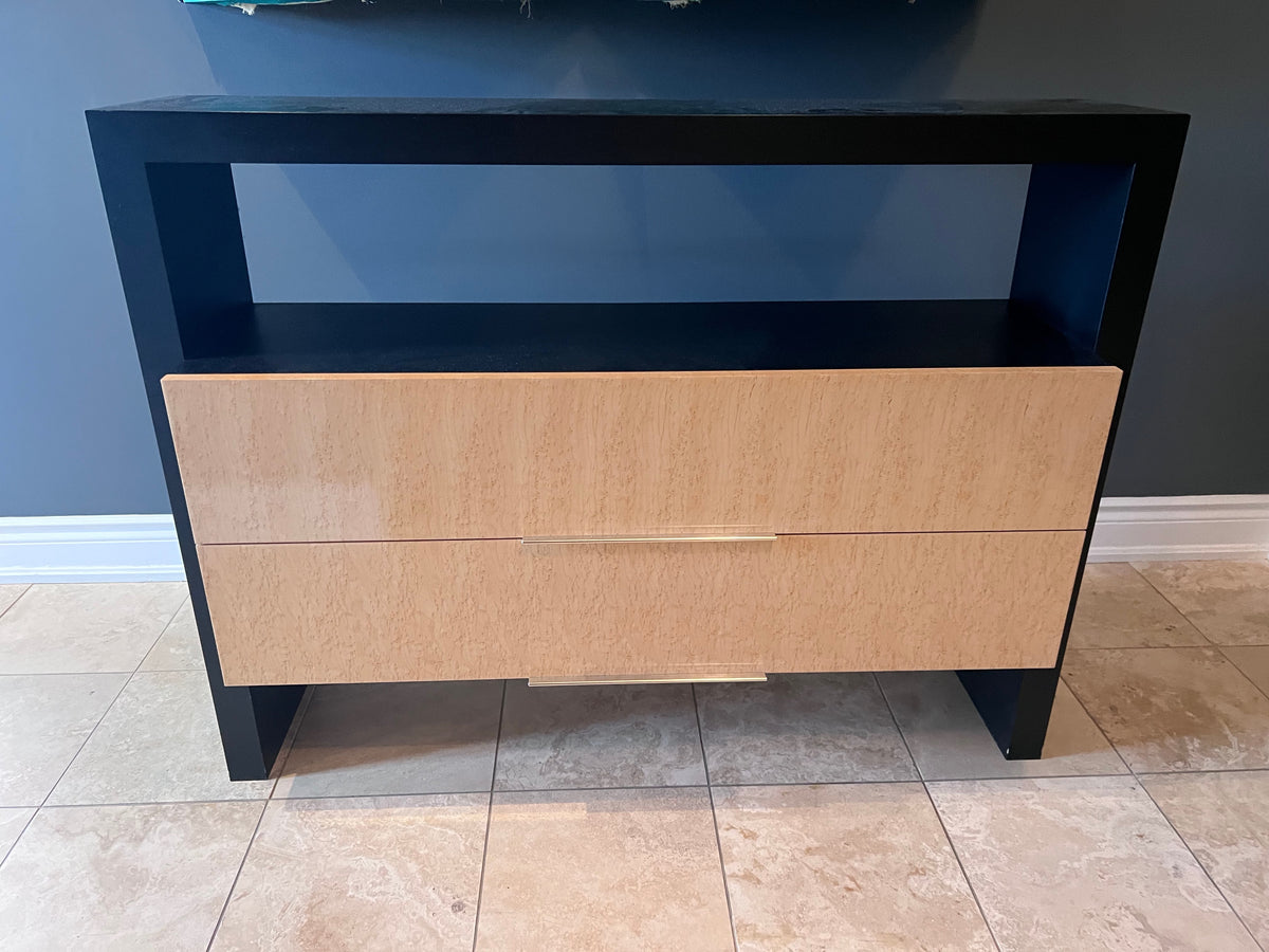 Designer Console/Hallway Table w/2 Drawers
