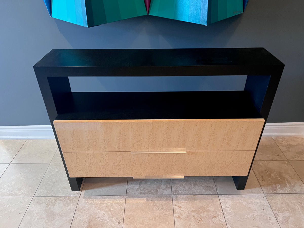 Designer Console/Hallway Table w/2 Drawers