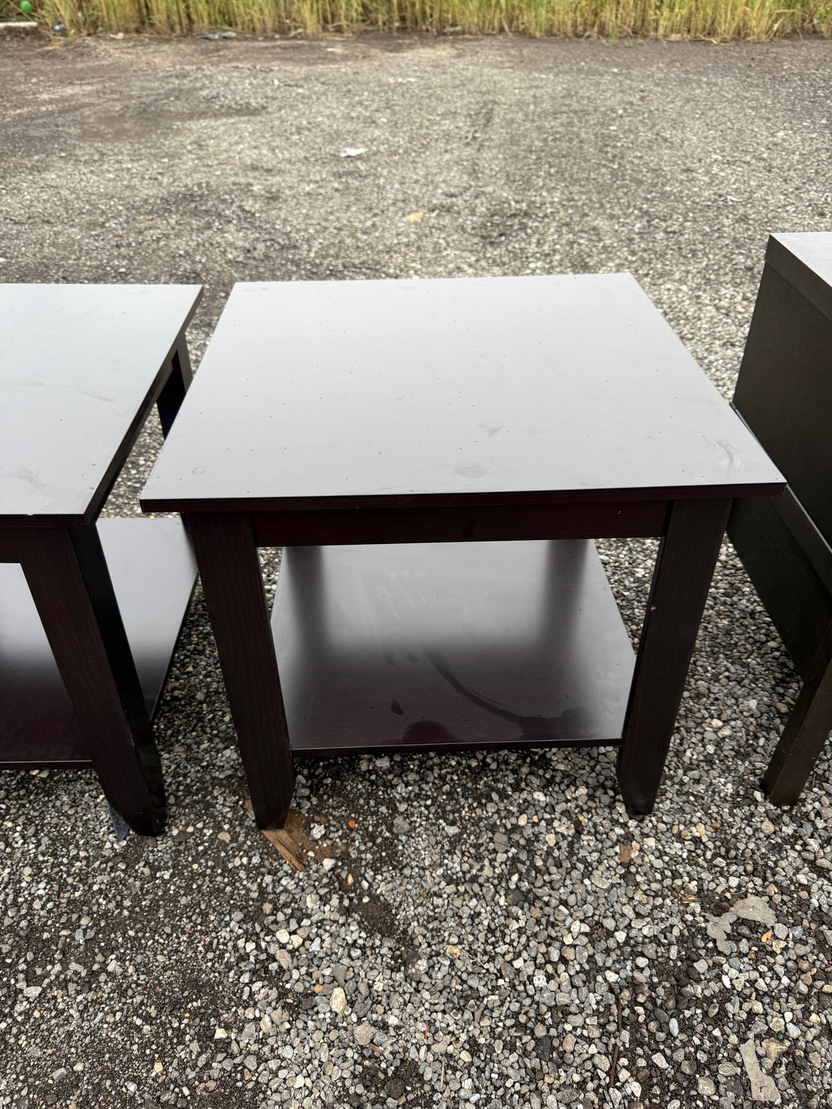 Pair of Wood End Tables