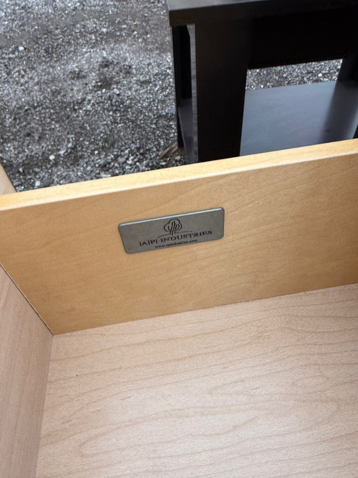 Single Wood Nightstand
