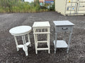 Lot of 3 Accent Tables