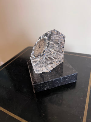 WATERFORD CLASSIC LISMORE DIAMOND CLOCK