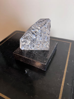 WATERFORD CLASSIC LISMORE DIAMOND CLOCK