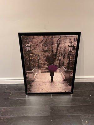 Wall Art Photo Purple Umbrella