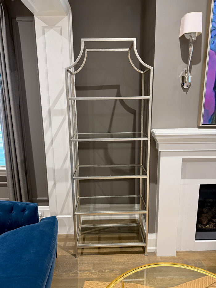 Uttermost Aurelie Silver Etagere # 1 (*retail $1,175)