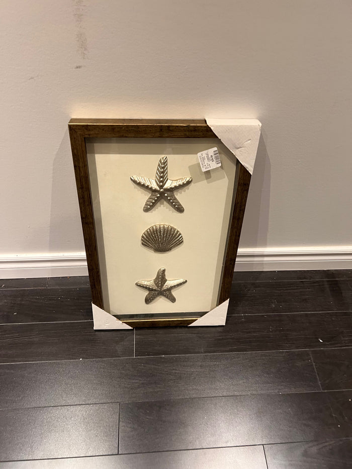 Wall Art Starfish + Seashell