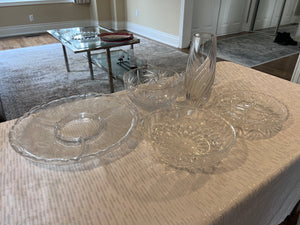 Crystal and Glassware Lot
