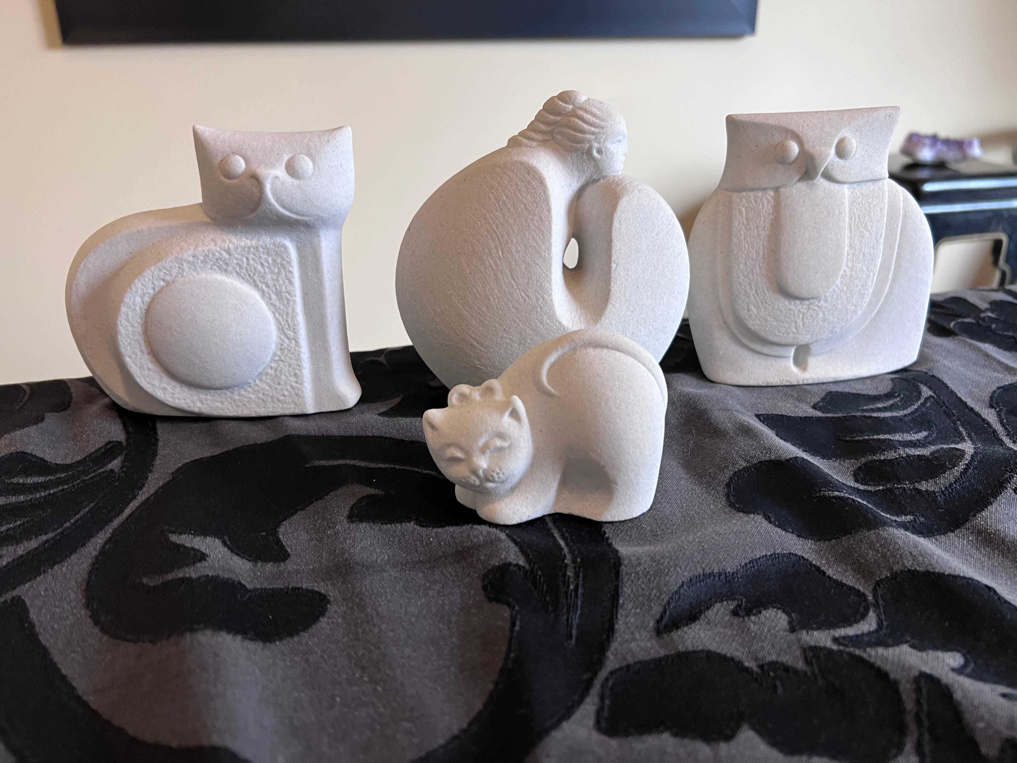 フクロウ オブジェ　Marbell Stone Art Belgium Marbell Stone Art Belgium Lot – Sell My Stuff Canada - Canada's