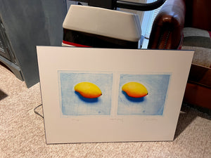 April Hickox 'Mangos' Artist's Proof, Plak-It