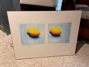 April Hickox 'Mangos' Artist's Proof, Plak-It