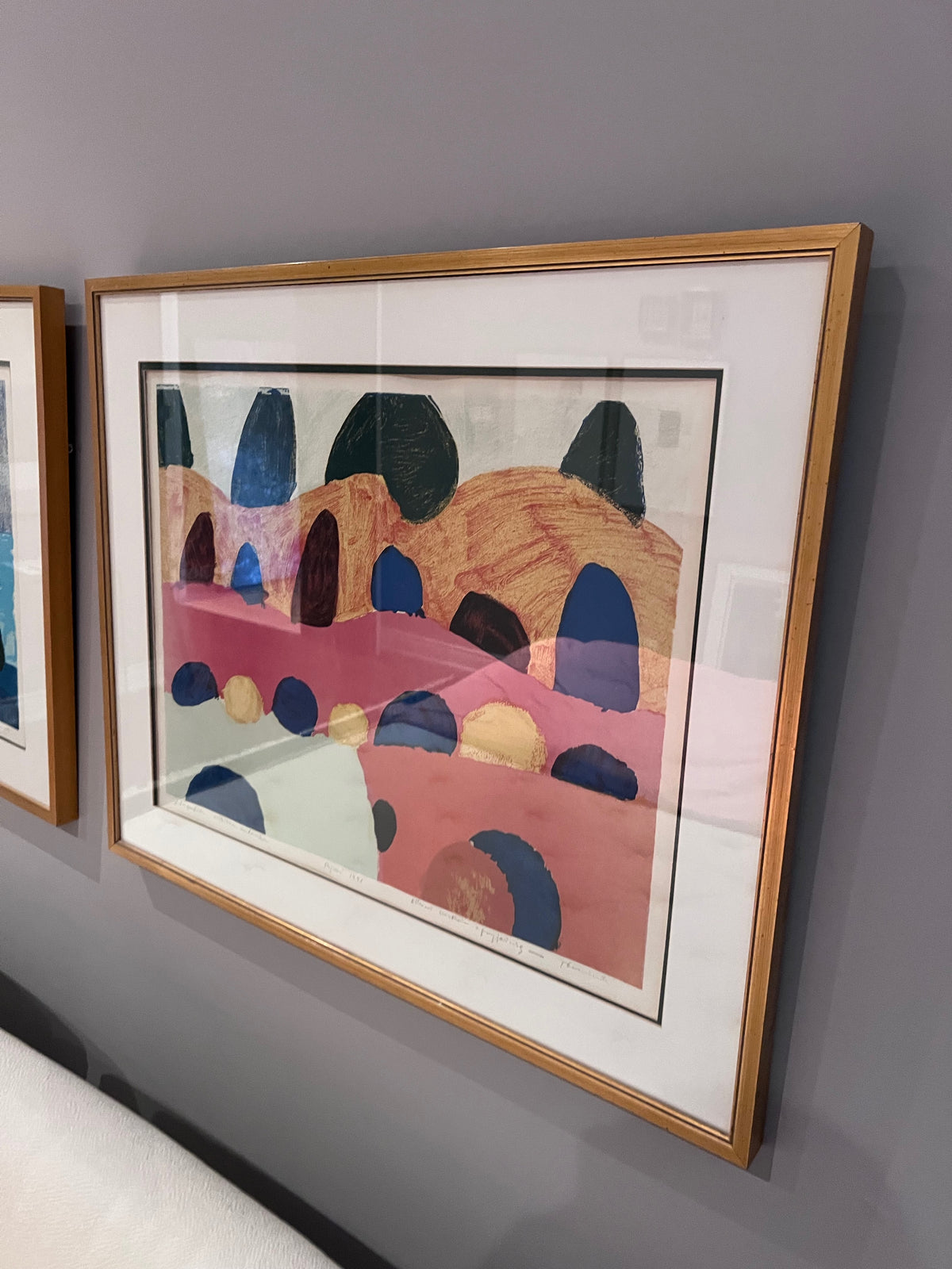Tadeusz Dominik Landscape Lithograph # 1