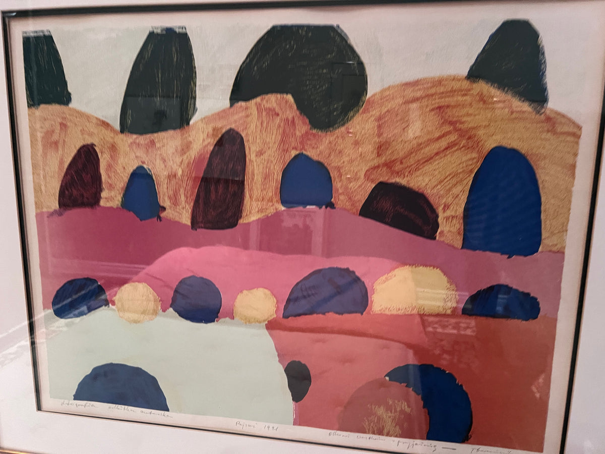 Tadeusz Dominik Landscape Lithograph # 1