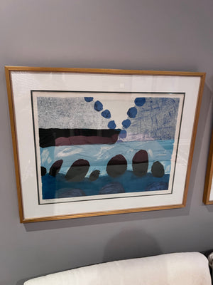 Tadeusz Dominik Landscape Lithograph # 2