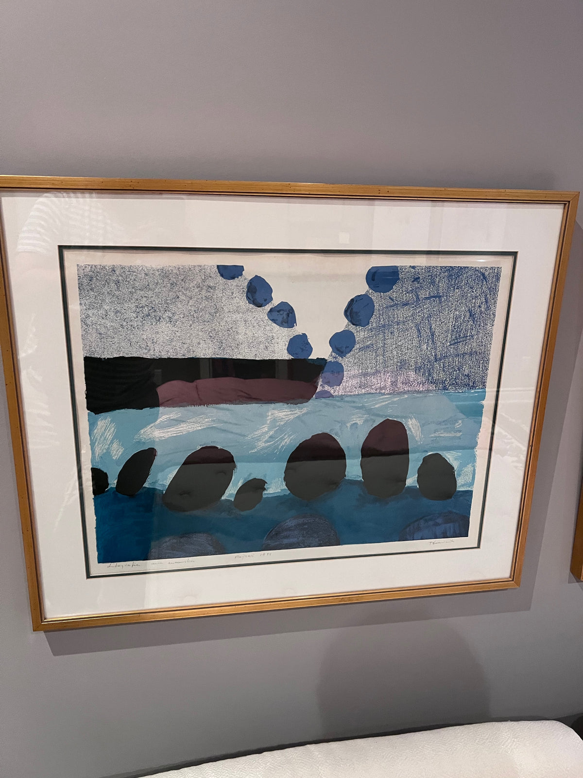 Tadeusz Dominik Landscape Lithograph # 2
