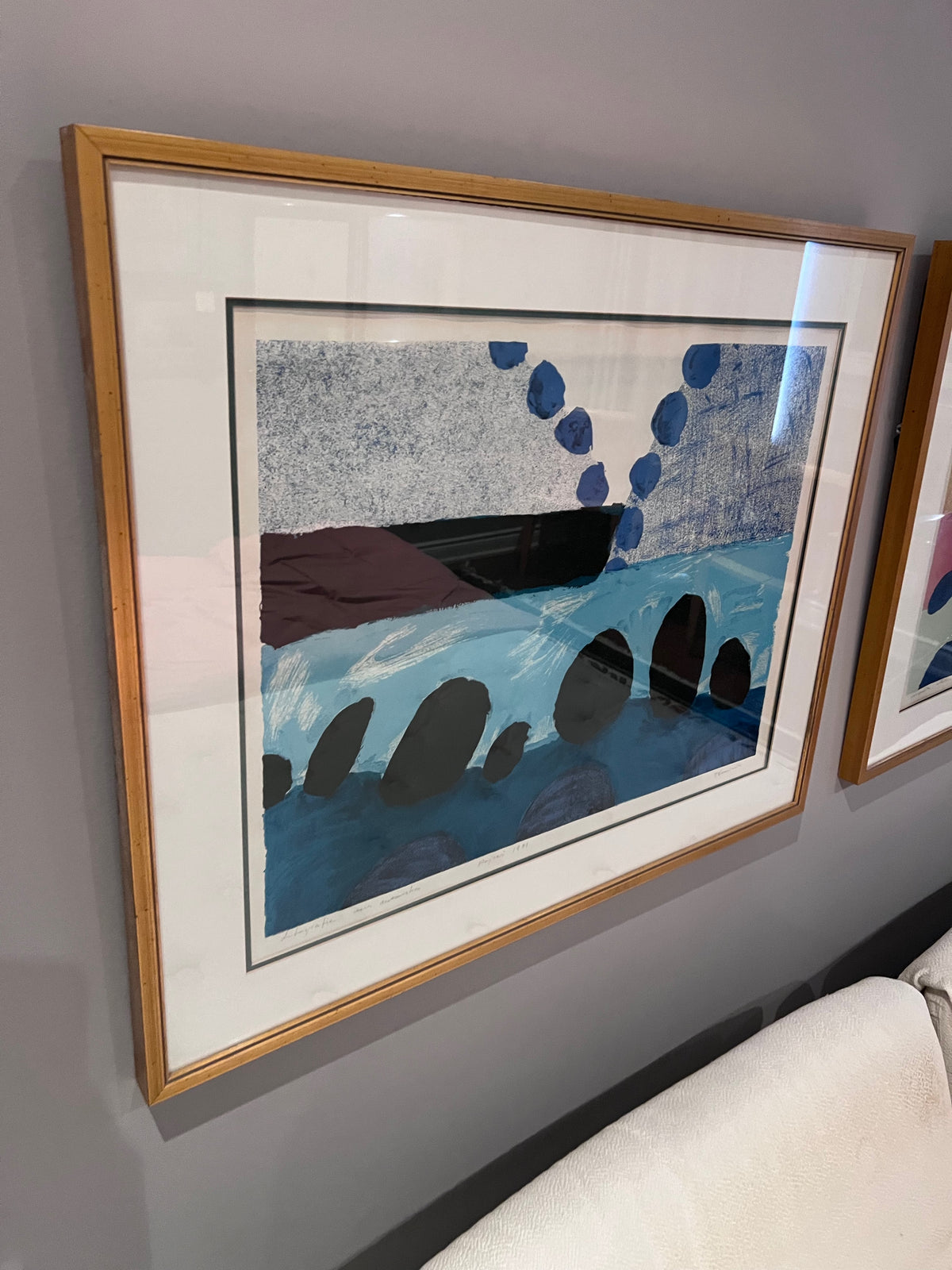 Tadeusz Dominik Landscape Lithograph # 2