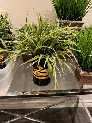 17pc Small Faux Plant Lot