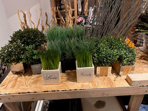 12pc Small Faux Plant Lot