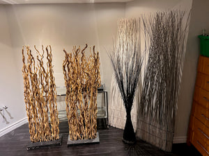 Lot of 6 'Wood' Decor Lot