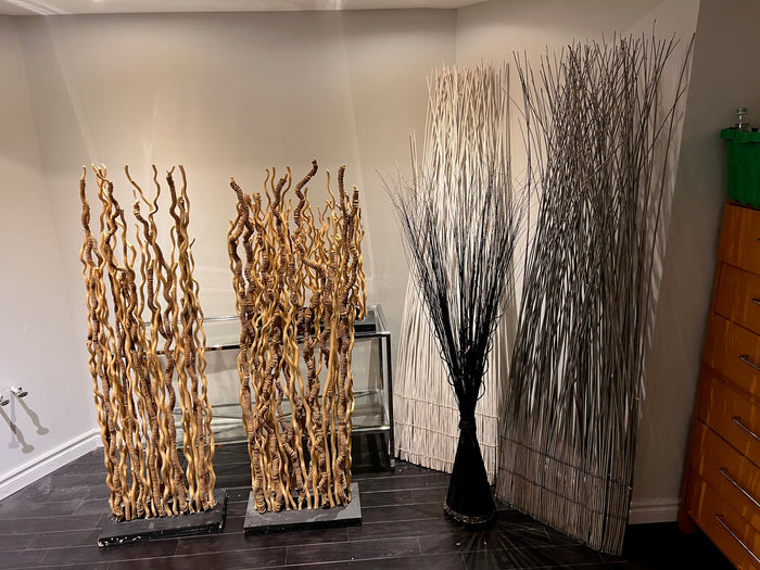 Lot of 6 'Wood' Decor Lot