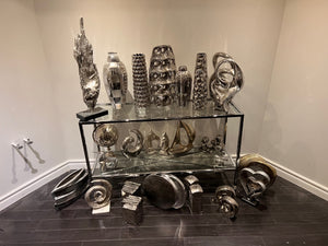 Lot of 29 Silver Decor