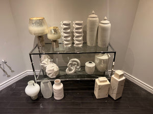 Lot of 17 White Decor