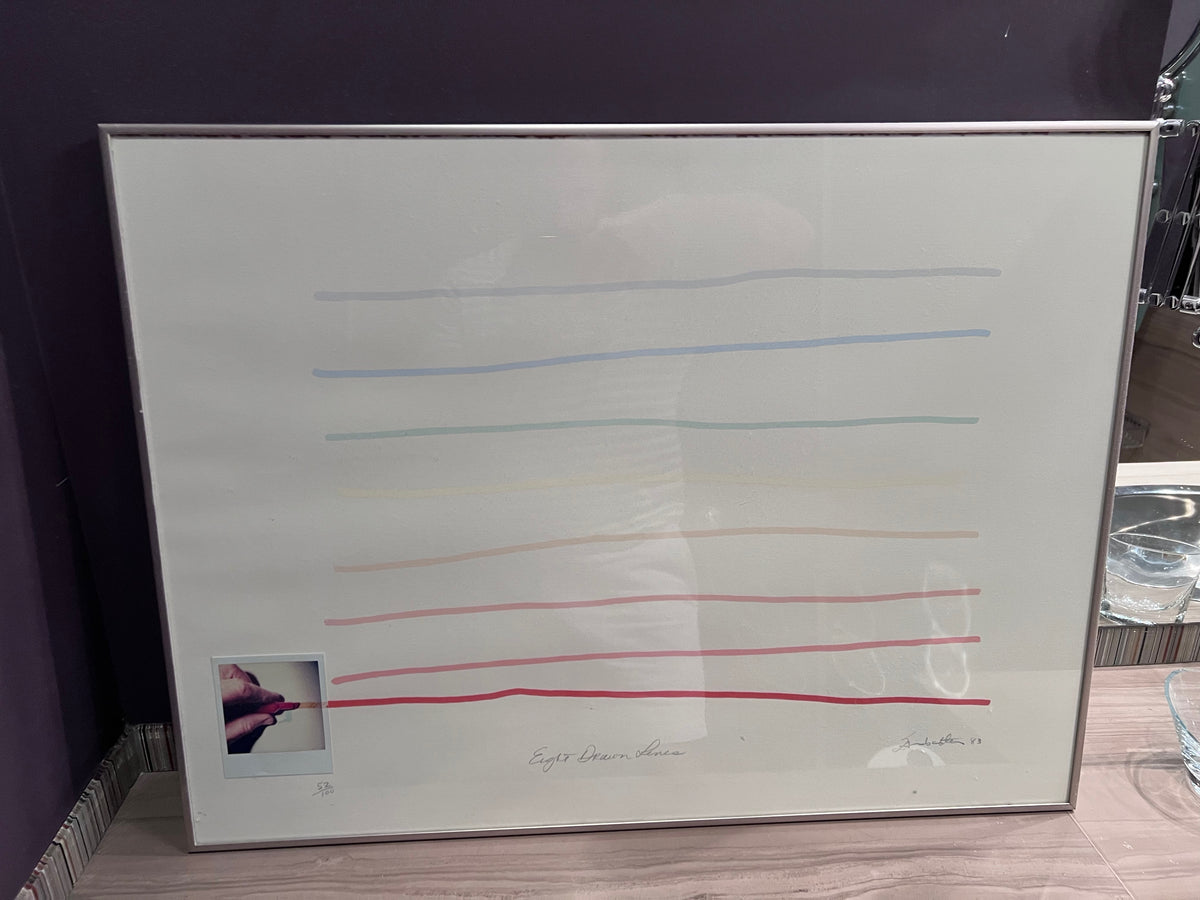 Limited Edition Signed Print 'Eight Drawn Lines'