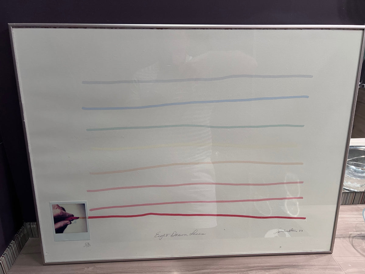 Limited Edition Signed Print 'Eight Drawn Lines'