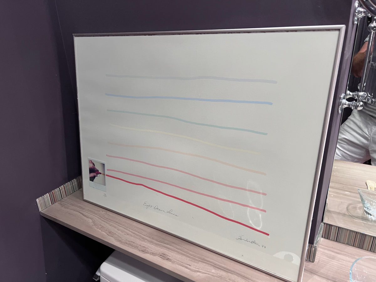 Limited Edition Signed Print 'Eight Drawn Lines'