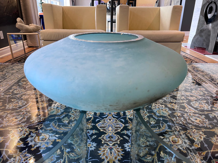 Gino Cenedese Murano Italian Glass Centrepiece Bowl