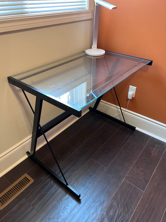 Glass Desk