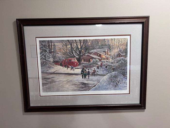 Douglas R. Laird 'Big Game Tomorrow' Limited Edition Print (COA Included)