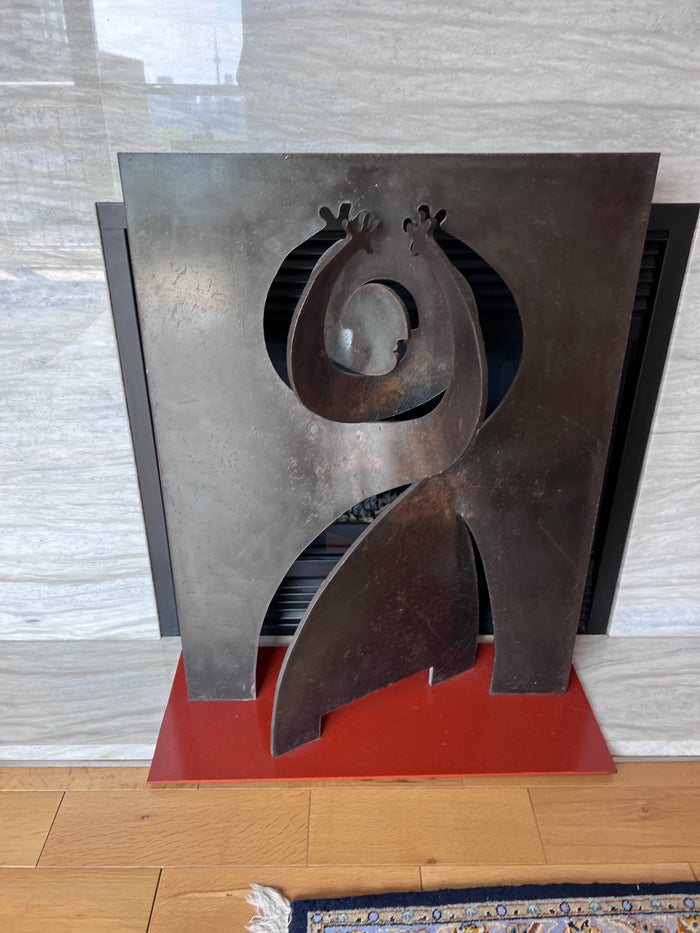 Modernist Metal Sculpture