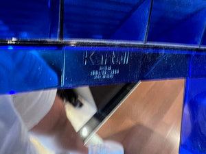 Kartell Cobalt Blue Upper Stepladder, Designed by Alberto MEDA & Paolo Rizzatto (*retail $668).