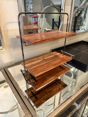 Tray & 2-Tier Stand Lot