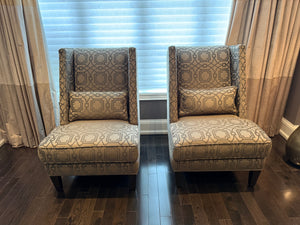 Pair of Decor-Rest Accent Chairs