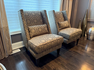 Pair of Decor-Rest Accent Chairs