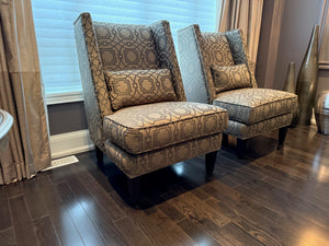 Pair of Decor-Rest Accent Chairs
