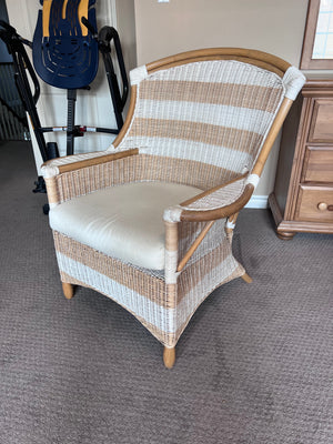 Pier 1 Weathered Wicker Chair
