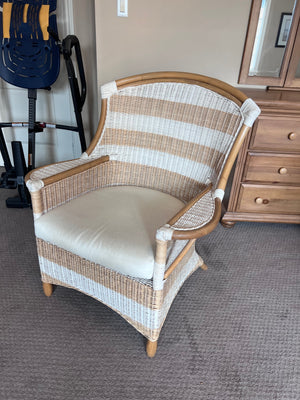 Pier 1 Weathered Wicker Chair