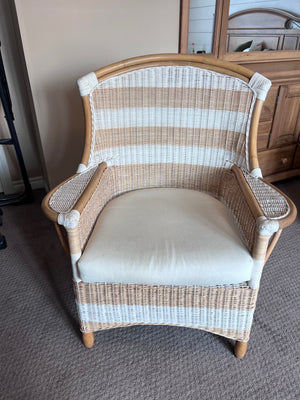 Pier 1 Weathered Wicker Chair