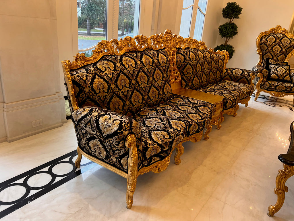'Modenese Gastone' Casanova Collection Ornate 4 Seater Sofa, Made in Italy
