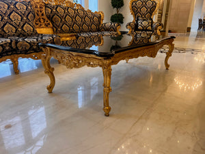 'Modenese Gastone' Casanova Collection Marble Top Coffee Table