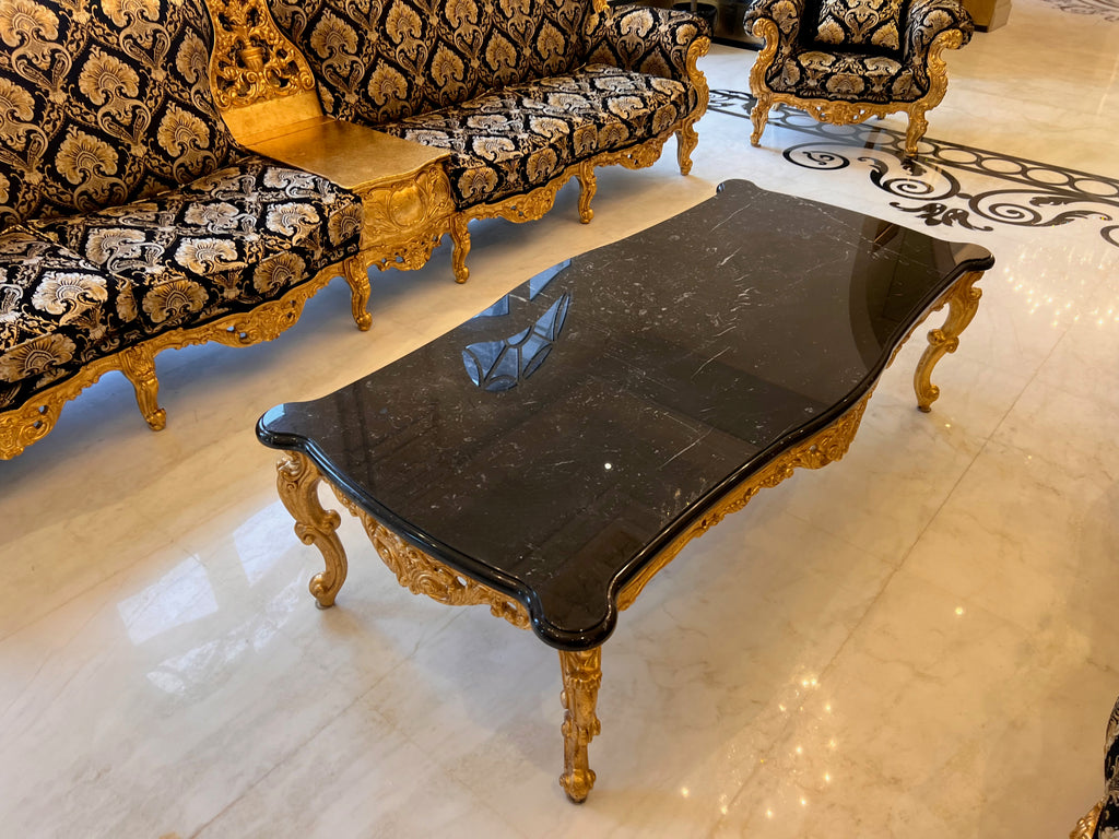 'Modenese Gastone' Casanova Collection Marble Top Coffee Table