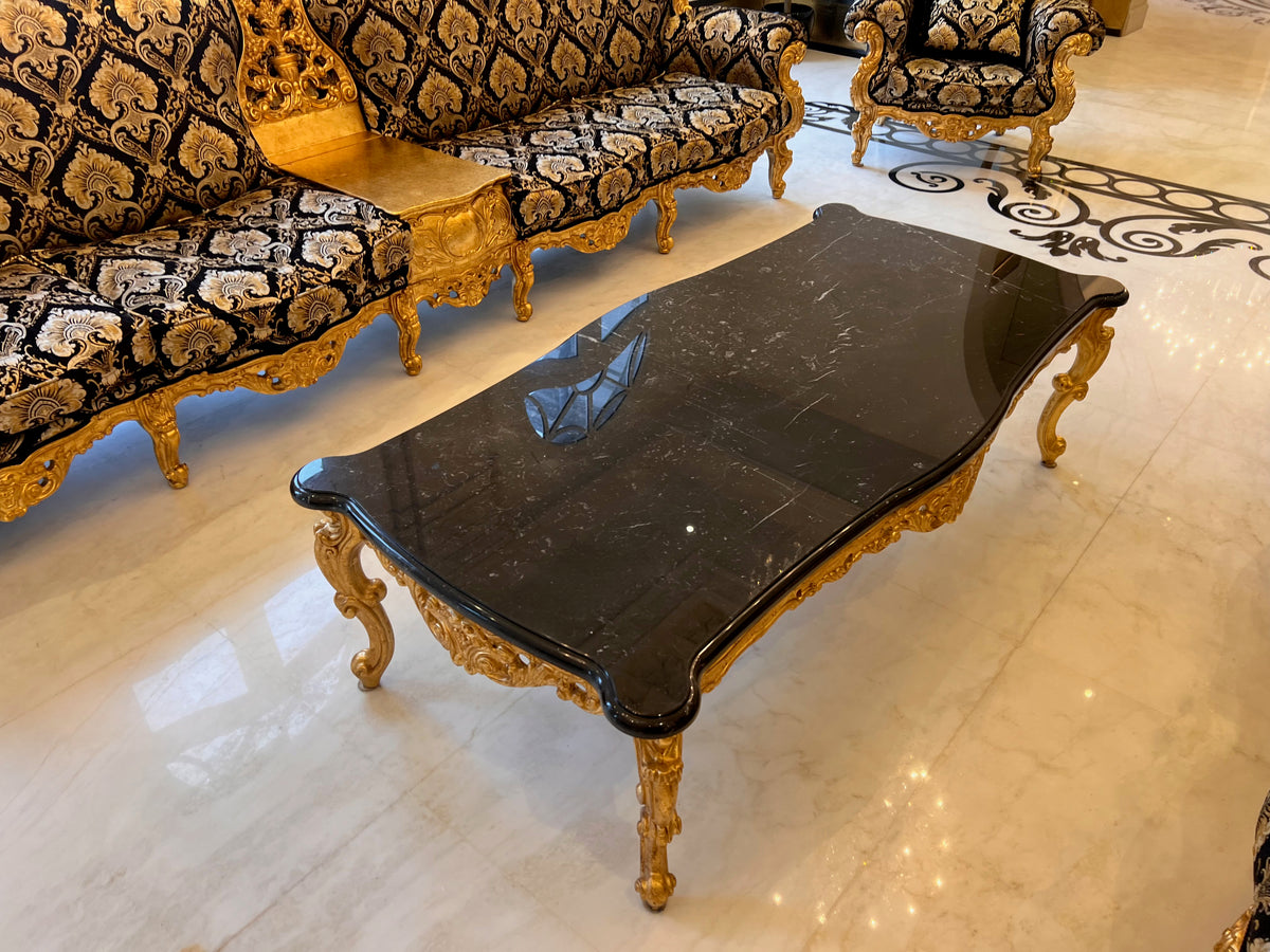 'Modenese Gastone' Casanova Collection Marble Top Coffee Table