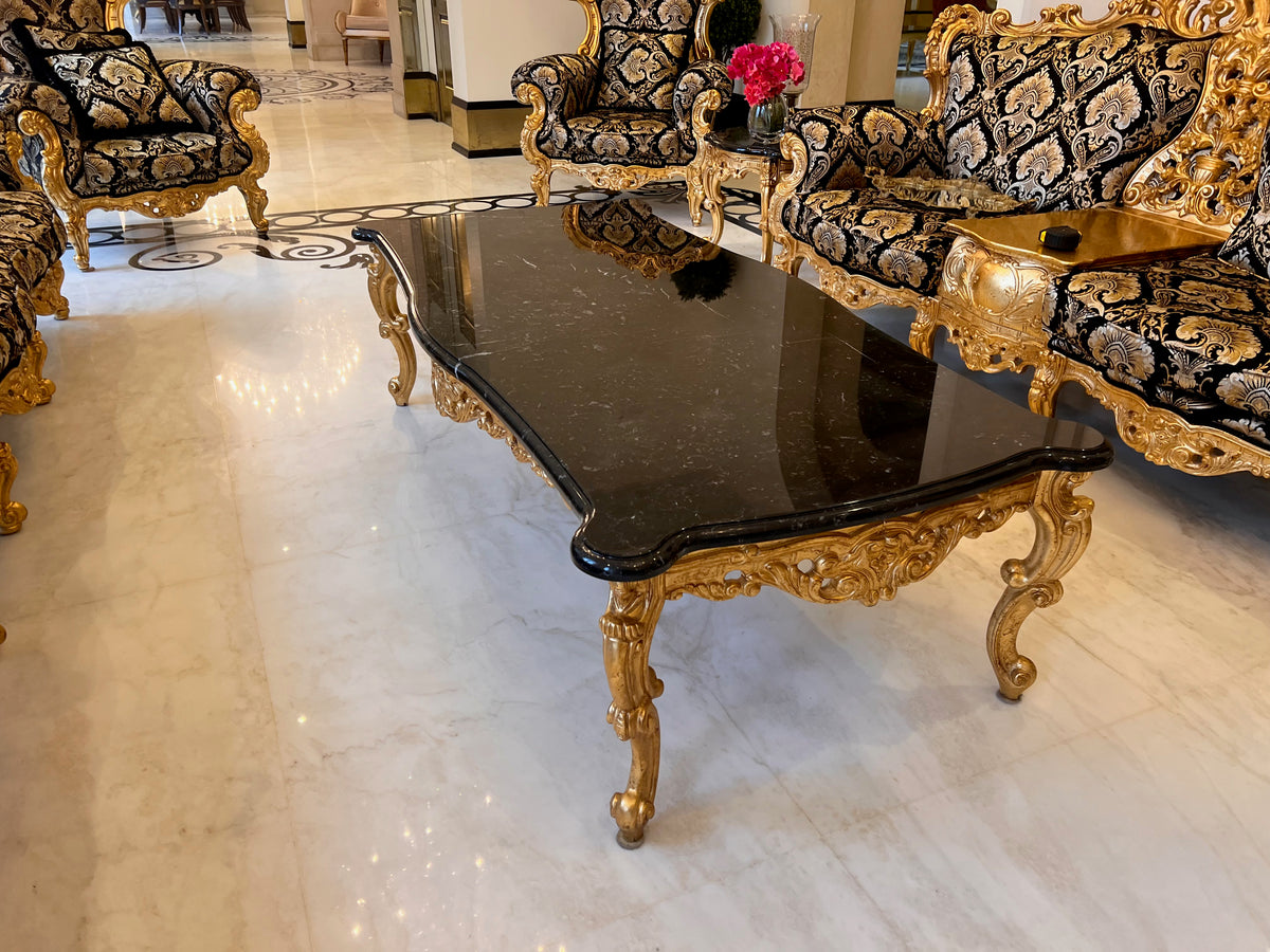 'Modenese Gastone' Casanova Collection Marble Top Coffee Table