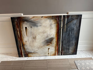 Carlo Allion 'Adamantinus # 2 Mixed Media Painting
