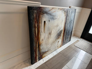 Carlo Allion 'Adamantinus # 2 Mixed Media Painting